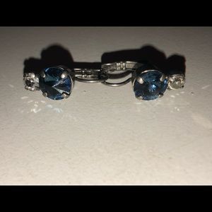 Genuine Sabika Austrian crystal earrings